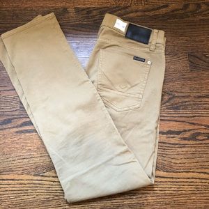 Hudson Blake Slim Straight Khaki